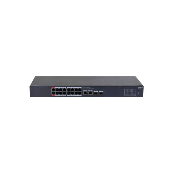 Dahua 20-Port Gigabit Desktop Switch with 16 PoE Ports 135W | DH-CS4220-16GT-135-V2 | Dahua Bahrain