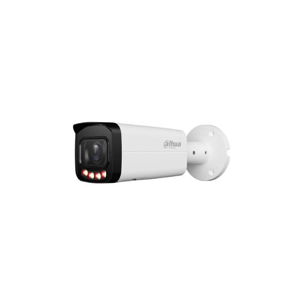 Dahua 6MP Smart Dual Light Bullet WizSense Network Camera IP67 IK10 IR 30m Warm Light 30m 3.6mm Built-in Mic Perimeter Protection SMD Plus Metal | DH-IPC-HFW2649TP-AS-IL-0360B | Dahua Bahrain