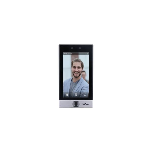 Dahua 7" Face Recognition, Card, Password, and Fingerprint Access Controller | DHI-ASI7214S-W | Dahua Bahrain